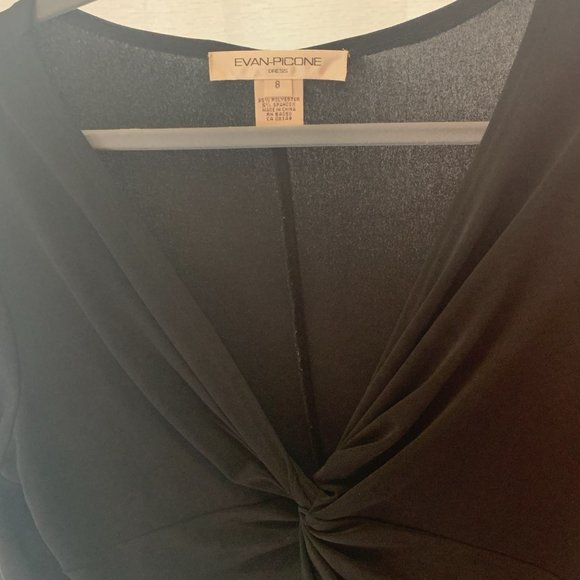 EVAN PICONE dress - black- size 8 - Picture 2 of 6